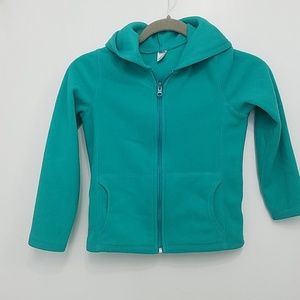 Girl's Old Navy Fleece zip hoodie